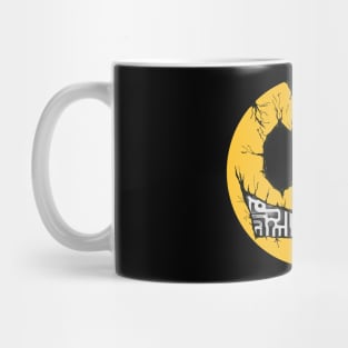 Funny freaky face Mug